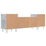 Casa si Gradina - Mobilier - Comode si corpuri - Comode - Comoda TV, gri beton, 160x35x55 cm, lemn prelucrat - Infinity.ro