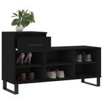 Casa si Gradina - Mobilier - Organizare si depozitare - Organizator incaltaminte - Pantofar, negru, 102x36x60 cm, lemn compozit - Infinity.ro