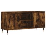 Casa si Gradina - Mobilier - Comode si corpuri - Comode - Comoda TV, stejar fumuriu, 104x35x50 cm, lemn compozit - Infinity.ro