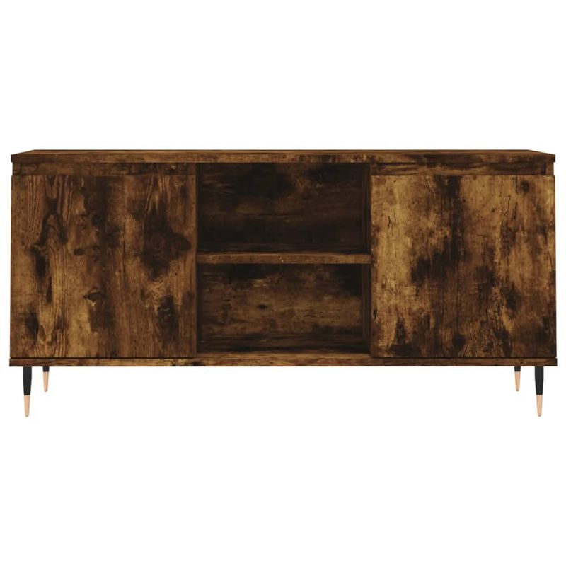 Casa si Gradina - Mobilier - Comode si corpuri - Comode - Comoda TV, stejar fumuriu, 104x35x50 cm, lemn compozit - Infinity.ro