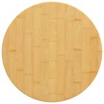 Casa si Gradina - Mobilier - Feronerie si accesorii mobila - Blat de masa, Ø40x2,5 cm, bambus - Infinity.ro
