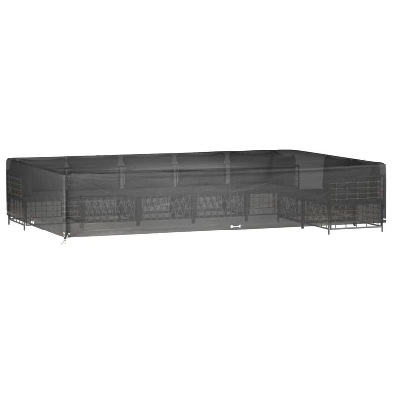 Casa si Gradina - Textile si covoare - Huse pentru mobilier - Husa pentru mobilier gradina, 16 ocheti, 325x205x60 cm, patrat - Infinity.ro