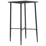 Casa si Gradina - Mobilier - Seturi de mobilier - Seturi bucatarie - Set de bar, 3 piese, gri inchis, material textil - Infinity.ro