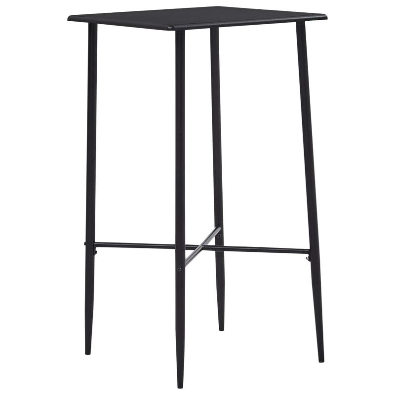 Casa si Gradina - Mobilier - Seturi de mobilier - Seturi bucatarie - Set de bar, 3 piese, gri inchis, material textil - Infinity.ro
