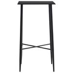 Casa si Gradina - Mobilier - Seturi de mobilier - Seturi bucatarie - Set de bar, 3 piese, gri inchis, material textil - Infinity.ro