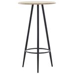 Casa si Gradina - Mobilier - Seturi de mobilier - Seturi bucatarie - Set mobilier de bar, 3 piese, gri inchis, material textil - Infinity.ro