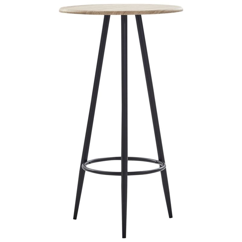 Casa si Gradina - Mobilier - Seturi de mobilier - Seturi bucatarie - Set mobilier de bar, 3 piese, gri inchis, material textil - Infinity.ro