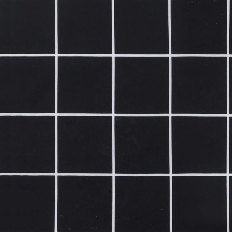 Casa si Gradina - Gradina si terasa - Mobilier exterior - Perne decorative exterior - Perna pentru paleti, negru carouri, 60x60x8 cm, textil oxford - Infinity.ro