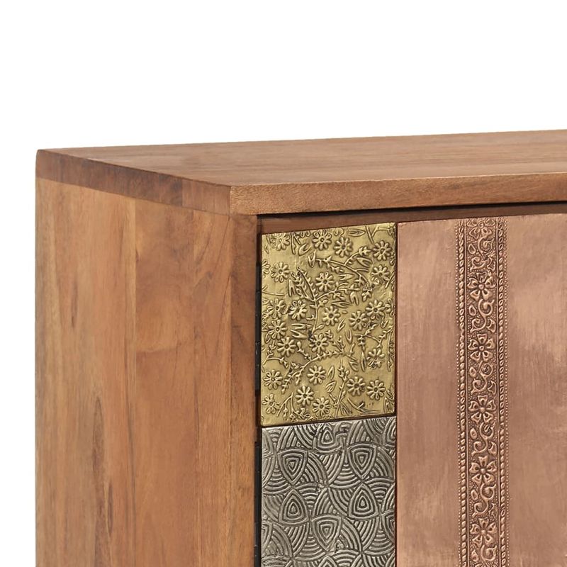 Casa si Gradina - Mobilier - Comode si corpuri - Comode - Comoda TV, 140x30x40 cm, lemn masiv de acacia - Infinity.ro