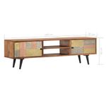 Casa si Gradina - Mobilier - Comode si corpuri - Comode - Comoda TV, 140x30x40 cm, lemn masiv de acacia - Infinity.ro