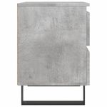 Casa si Gradina - Mobilier - Comode si corpuri - Noptiere - Noptiere, 2 buc., gri beton, 40x35x50 cm, lemn compozit - Infinity.ro