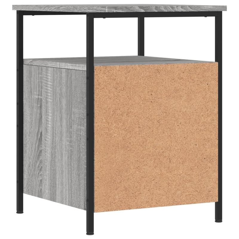 Casa si Gradina - Mobilier - Comode si corpuri - Noptiere - Noptiere, 2 buc., gri sonoma, 44x45x60 cm, lemn compozit - Infinity.ro