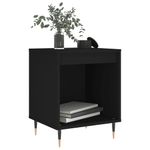 Casa si Gradina - Mobilier - Comode si corpuri - Noptiere - Noptiera, negru, 40x35x50 cm, lemn prelucrat - Infinity.ro
