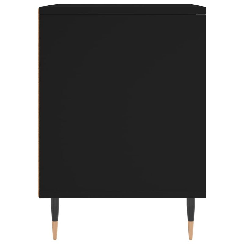 Casa si Gradina - Mobilier - Comode si corpuri - Noptiere - Noptiera, negru, 40x35x50 cm, lemn prelucrat - Infinity.ro