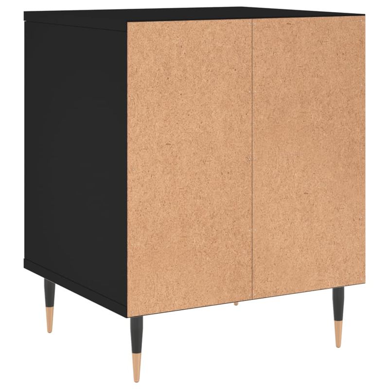 Casa si Gradina - Mobilier - Comode si corpuri - Noptiere - Noptiera, negru, 40x35x50 cm, lemn prelucrat - Infinity.ro
