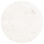 Casa si Gradina - Constructii - Lemn constructii - Placi lemn - Blat de masa rotund, alb, Ø40x3 cm, lemn masiv de pin - Infinity.ro