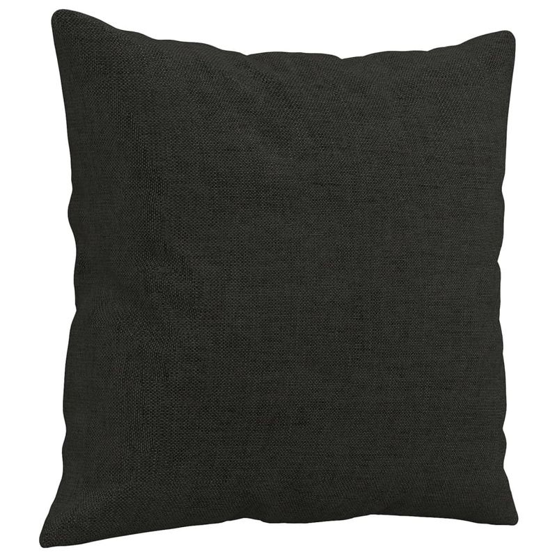 Casa si Gradina - Mobilier - Seturi de mobilier - Seturi living - Set de canapele cu perne, 2 piese, negru, material textil - Infinity.ro
