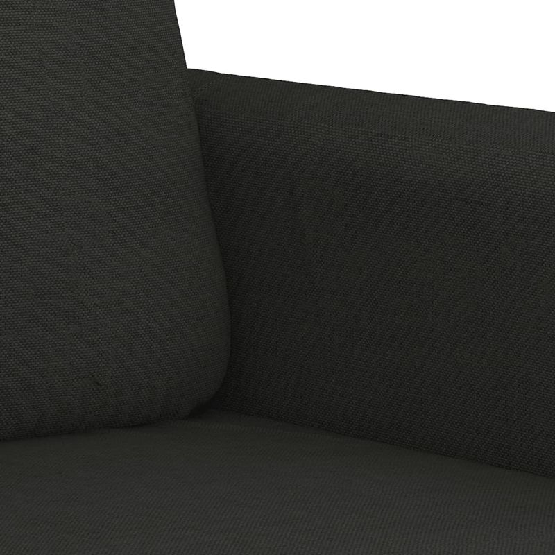 Casa si Gradina - Mobilier - Seturi de mobilier - Seturi living - Set de canapele cu perne, 2 piese, negru, material textil - Infinity.ro