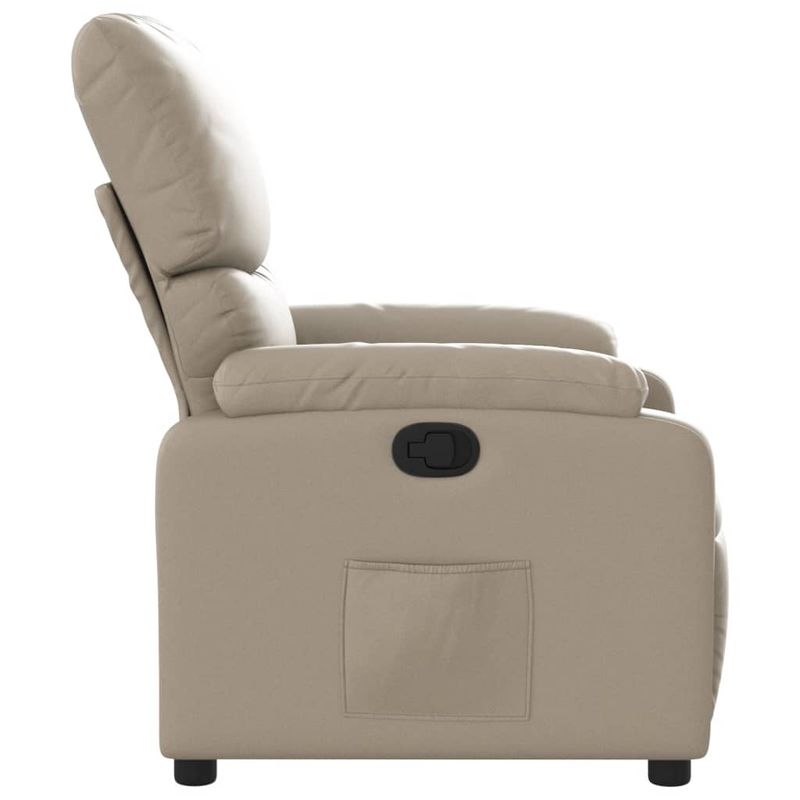 Casa si Gradina - Mobilier - Scaune si fotolii - Fotolii - Fotoliu rabatabil, cappuccino, piele ecologica - Infinity.ro