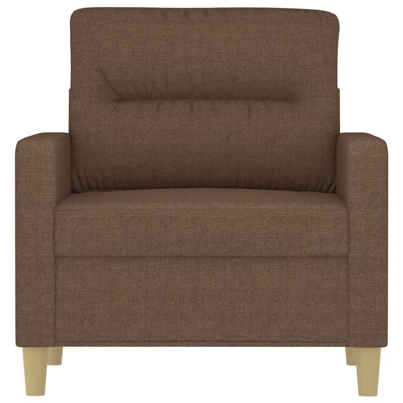 Casa si Gradina - Mobilier - Scaune si fotolii - Fotolii - Fotoliu canapea, maro, 60 cm, material textil - Infinity.ro
