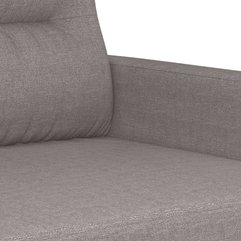 Casa si Gradina - Mobilier - Canapele si coltare - Canapele - Canapea cu 2 locuri, gri taupe, 120 cm, material textil - Infinity.ro