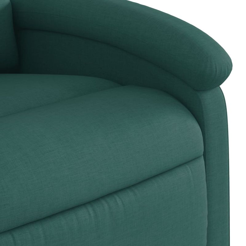 Ingrijire personala si Cosmetice - Sanatate si wellness - Articole wellness - Fotolii de masaj - Fotoliu de masaj rabatabil, verde inchis, material textil - Infinity.ro