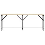 Casa si Gradina - Mobilier - Comode si corpuri - Console - Masuta consola, stejar sonoma, 200x29x75 cm, lemn prelucrat - Infinity.ro