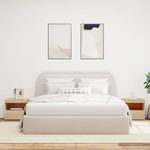 Casa si Gradina - Mobilier - Comode si corpuri - Noptiere - Noptiere cu lumini LED, 2 buc., stejar sonoma, 50x40x45 cm - Infinity.ro