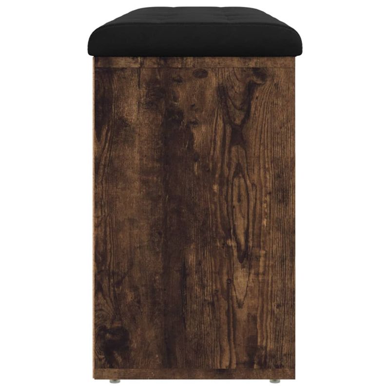 Casa si Gradina - Mobilier - Organizare si depozitare - Bancute - Banca de pantofi, stejar fumuriu, 102x32x50 cm, lemn prelucrat, - Infinity.ro