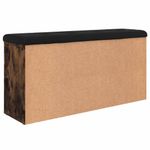 Casa si Gradina - Mobilier - Organizare si depozitare - Bancute - Banca de pantofi, stejar fumuriu, 102x32x50 cm, lemn prelucrat, - Infinity.ro