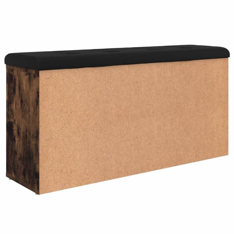 Casa si Gradina - Mobilier - Organizare si depozitare - Bancute - Banca de pantofi, stejar fumuriu, 102x32x50 cm, lemn prelucrat, - Infinity.ro