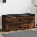 Casa si Gradina - Mobilier - Canapele si coltare - Banchete - Banca de depozitare, stejar fumuriu, 102x42x45cm lemn prelucrat - Infinity.ro