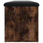 Casa si Gradina - Mobilier - Canapele si coltare - Banchete - Banca de depozitare, stejar fumuriu, 102x42x45cm lemn prelucrat - Infinity.ro