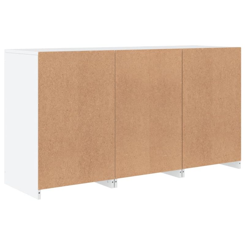 Casa si Gradina - Mobilier - Comode si corpuri - Comode - Servanta cu lumini LED, alb, 123x37x67 cm - Infinity.ro
