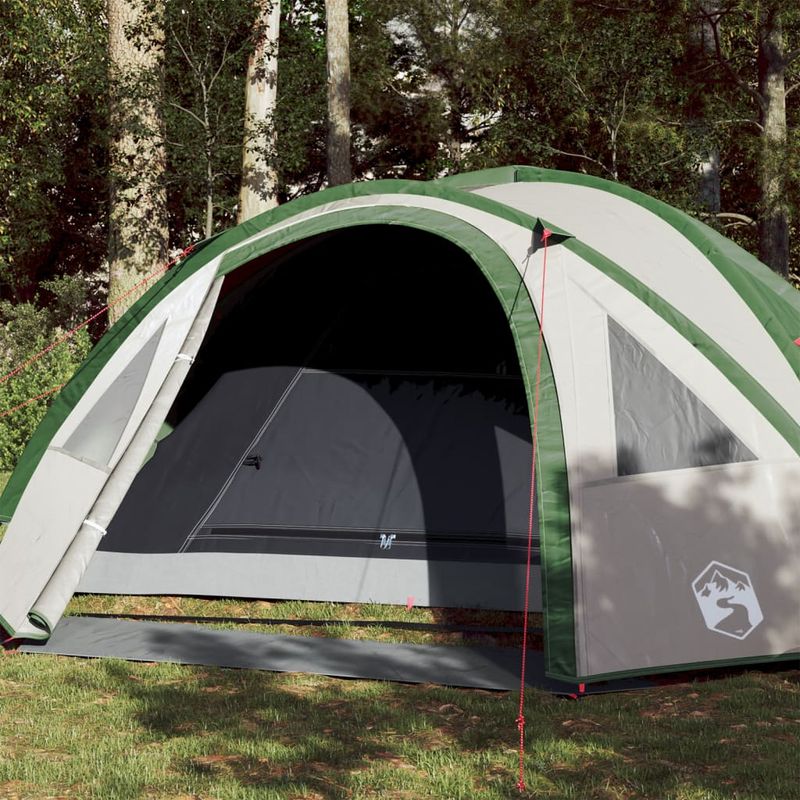 Sport si Outdoor - Camping - Corturi camping - Cort de camping pentru 4 persoane, verde, impermeabil - Infinity.ro