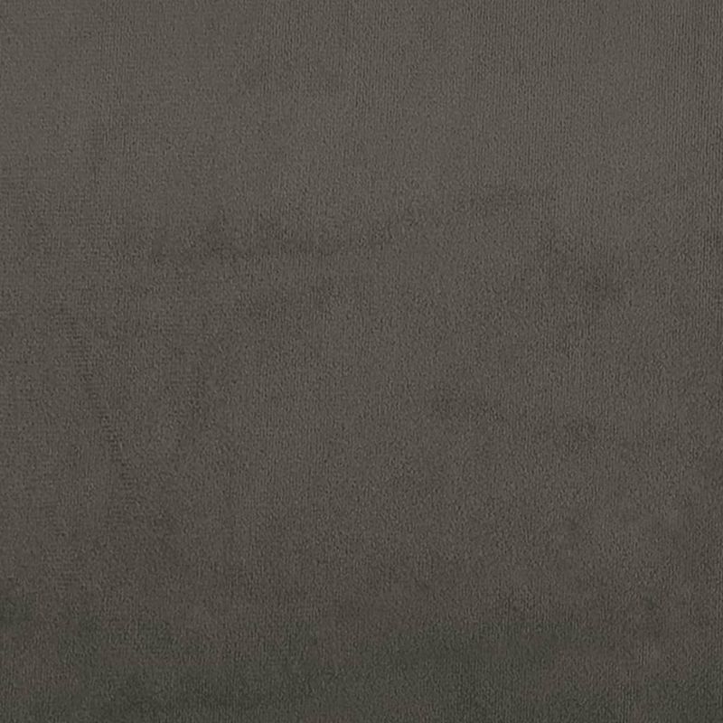 Casa si Gradina - Mobilier - Canapele si coltare - Canapele - Canapea extensibila cu 2 locuri, gri inchis, catifea - Infinity.ro
