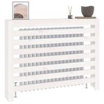 Casa si Gradina - Termice - Calorifere si accesorii - Accesorii calorifere - Masca pentru calorifer, alb, 108,5 x 19 x 84 cm, lemn masiv de pin - Infinity.ro
