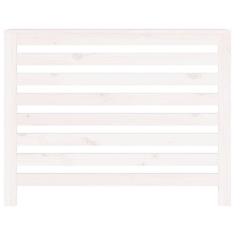 Casa si Gradina - Termice - Calorifere si accesorii - Accesorii calorifere - Masca pentru calorifer, alb, 108,5 x 19 x 84 cm, lemn masiv de pin - Infinity.ro