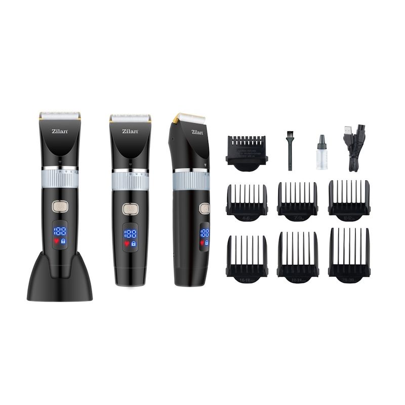 Ingrijire personala si Cosmetice - Aparate & accesorii ingrijire personala - Aparate de ras si tuns - Aparate de tuns - Aparat de tuns Zilan ZLN8931 7 in 1, rezistent la apa, dimensiune de taiare reglabila - Infinity.ro