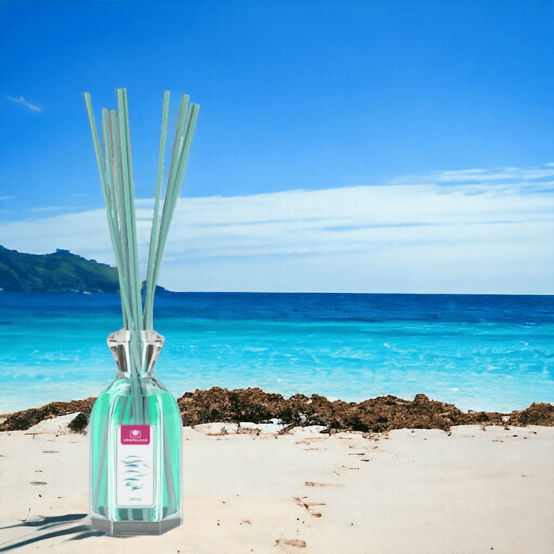 Casa si Gradina - Decoratiuni - Aromaterapie si lumanari - Odorizante camera - Odorizant camera 0% alcool Cristalinas, Briza marina 180 ml - Infinity.ro