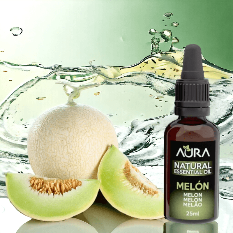 Casa si Gradina - Decoratiuni - Aromaterapie si lumanari - Uleiuri esentiale aromaterapie - Ulei esential aromaterapie Aura, special pentru umidificatoare si difuzoare, Pepene galben 25 ml - Infinity.ro