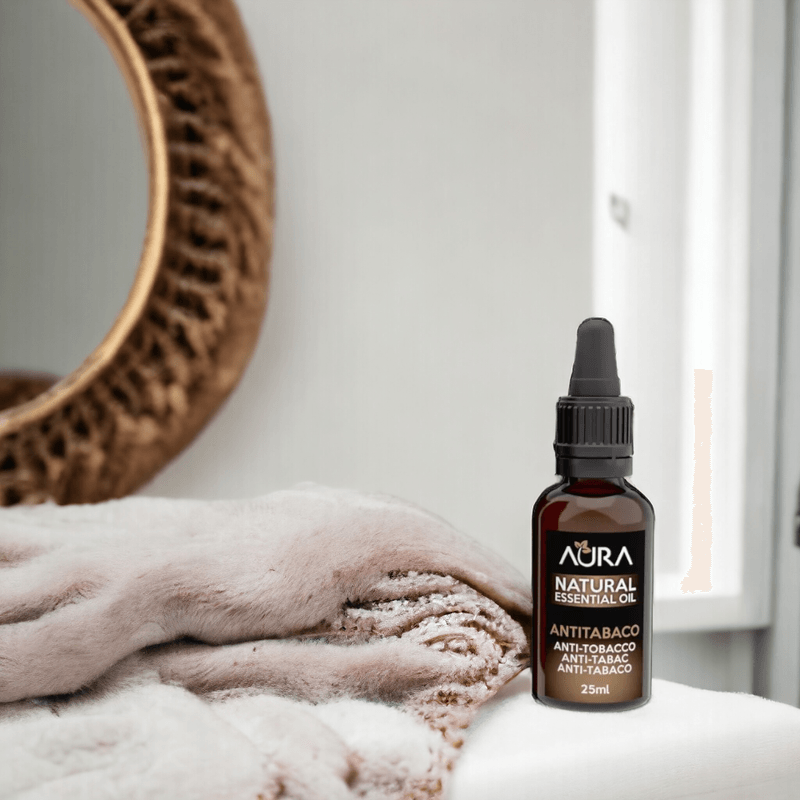 Casa si Gradina - Decoratiuni - Aromaterapie si lumanari - Uleiuri esentiale aromaterapie - Ulei esential aromaterapie Aura, special pentru umidificatoare si difuzoare, Antitabac 25 ml - Infinity.ro