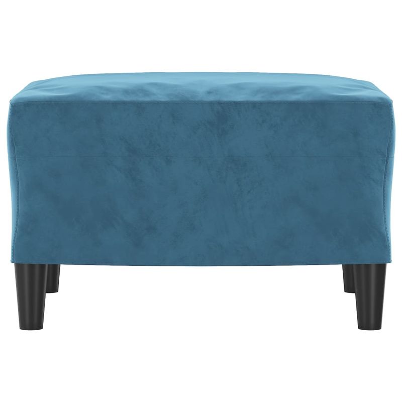 Casa si Gradina - Mobilier - Scaune si fotolii - Tabureti - Taburet, albastru, 60x50x41 cm, catifea - Infinity.ro