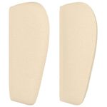 Casa si Gradina - Mobilier - Paturi si accesorii - Accesorii paturi - Tablie de pat cu aripioare crem 163x23x78/88 cm material textil - Infinity.ro