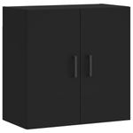 Casa si Gradina - Mobilier - Dulapuri si sifoniere - Dulapuri - Dulap de perete, negru, 60x31x60 cm, lemn compozit - Infinity.ro