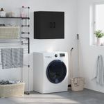 Casa si Gradina - Mobilier - Dulapuri si sifoniere - Dulapuri - Dulap de perete, negru, 60x31x60 cm, lemn compozit - Infinity.ro