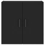 Casa si Gradina - Mobilier - Dulapuri si sifoniere - Dulapuri - Dulap de perete, negru, 60x31x60 cm, lemn compozit - Infinity.ro
