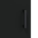 Casa si Gradina - Mobilier - Dulapuri si sifoniere - Dulapuri - Dulap de perete, negru, 60x31x60 cm, lemn compozit - Infinity.ro