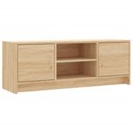 Casa si Gradina - Mobilier - Comode si corpuri - Comode - Dulap TV stejar sonoma, 102x30x37,5 cm, lemn prelucrat - Infinity.ro