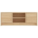 Casa si Gradina - Mobilier - Comode si corpuri - Comode - Dulap TV stejar sonoma, 102x30x37,5 cm, lemn prelucrat - Infinity.ro